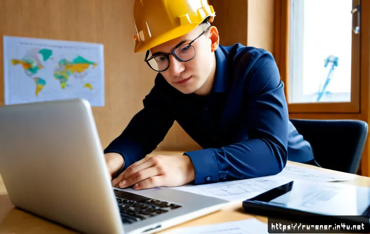 에너지기술 취업 지원서 작성법 - Photorealistic career application scene for an energy technology job in Russia, a confident young Ru...